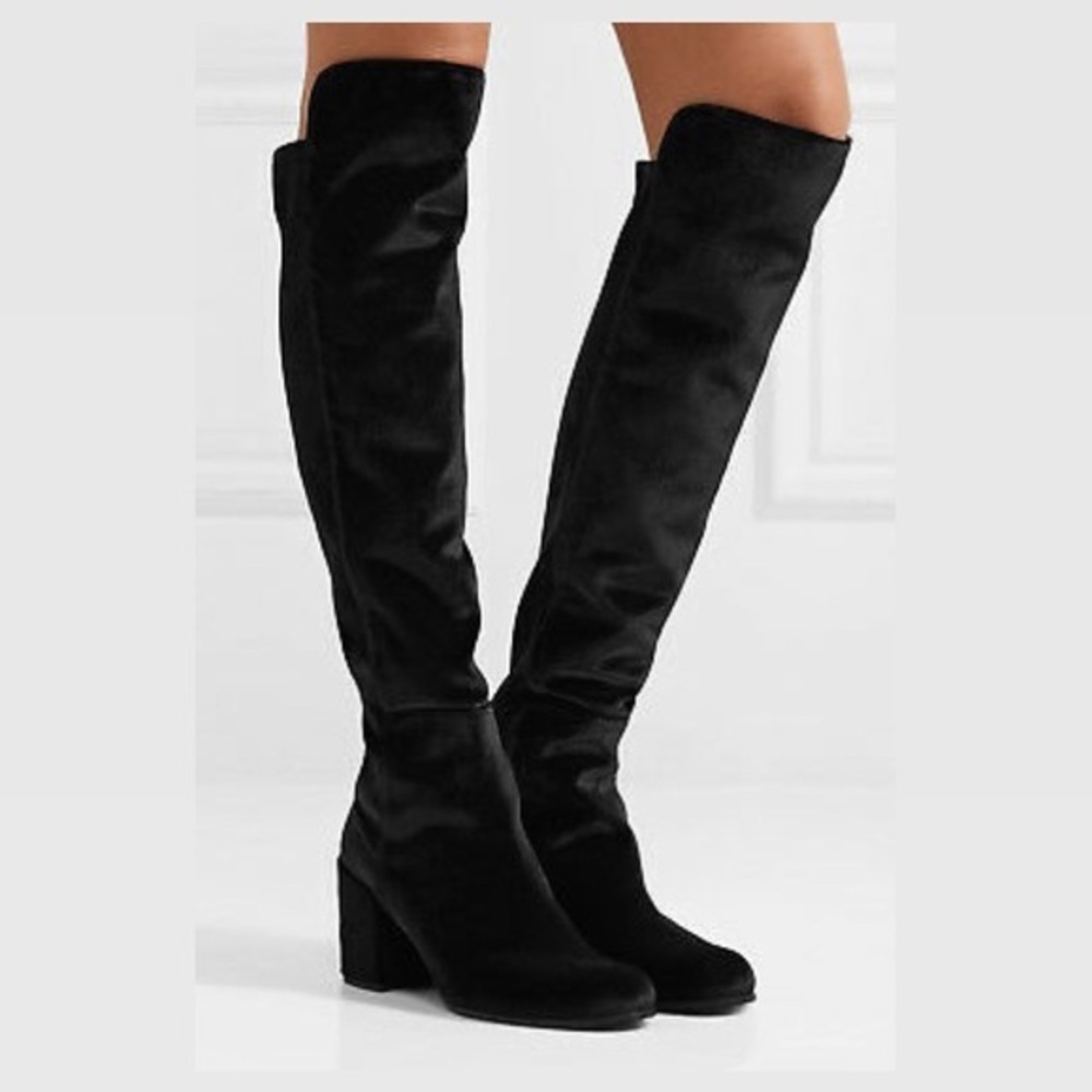 Stuart Weitzman Lowjack 60 Suede Boots